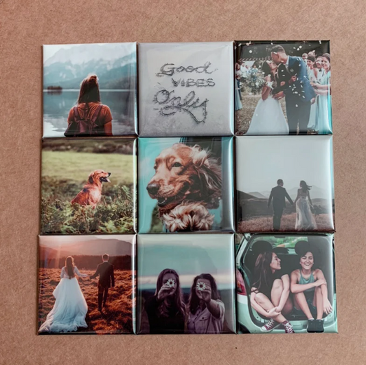 2" x 2" Custom Photo Magnets